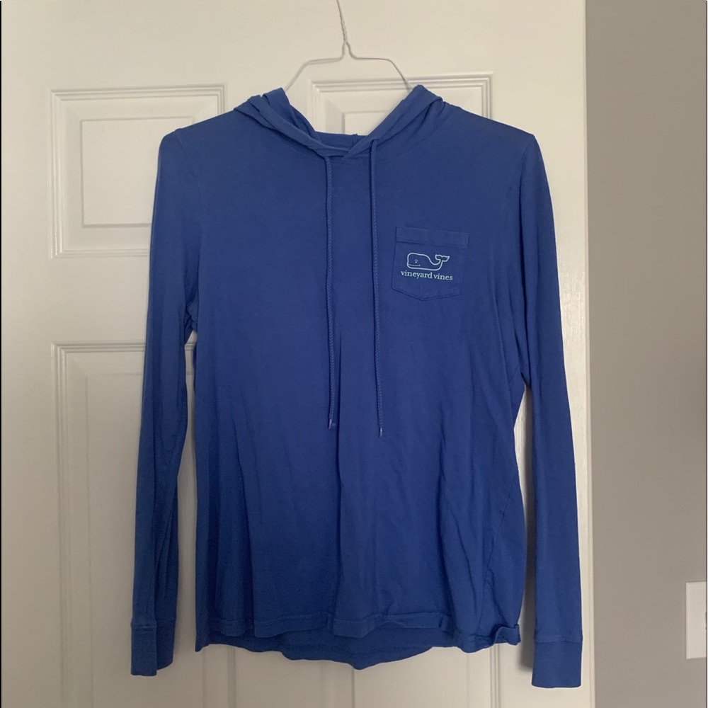 Vineyard Vines Hooded Long Sleeve Top